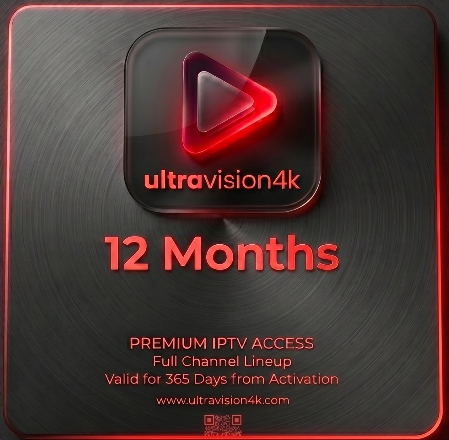 12-Month Premium IPTV Subscription