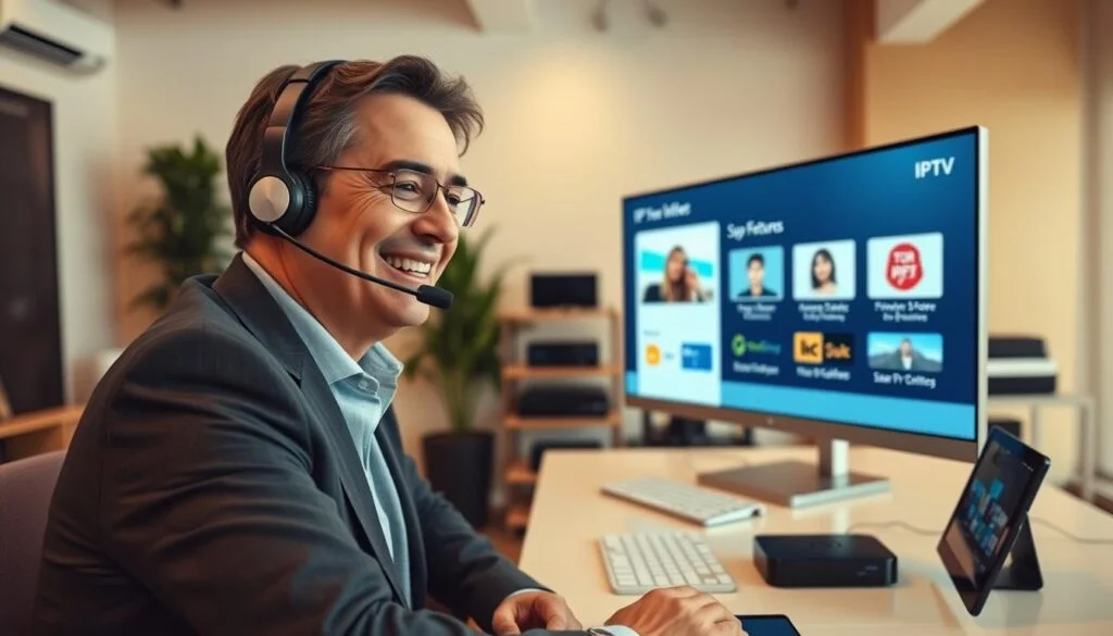IPTV customer support